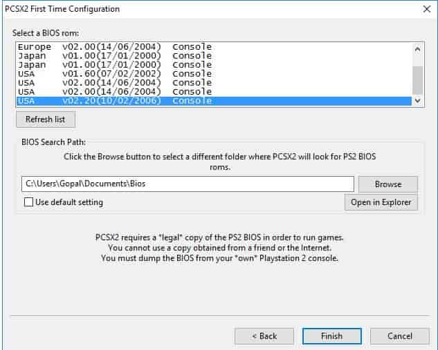ps2 emulator for windows 10